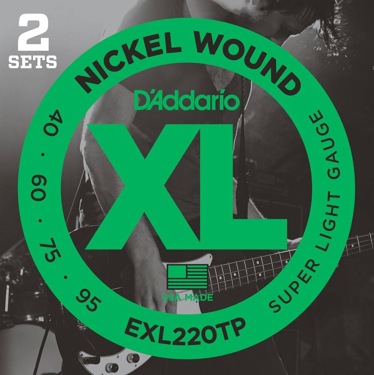 D´addario EXL220TP Super Light cuerdas para bajo EXL220TP