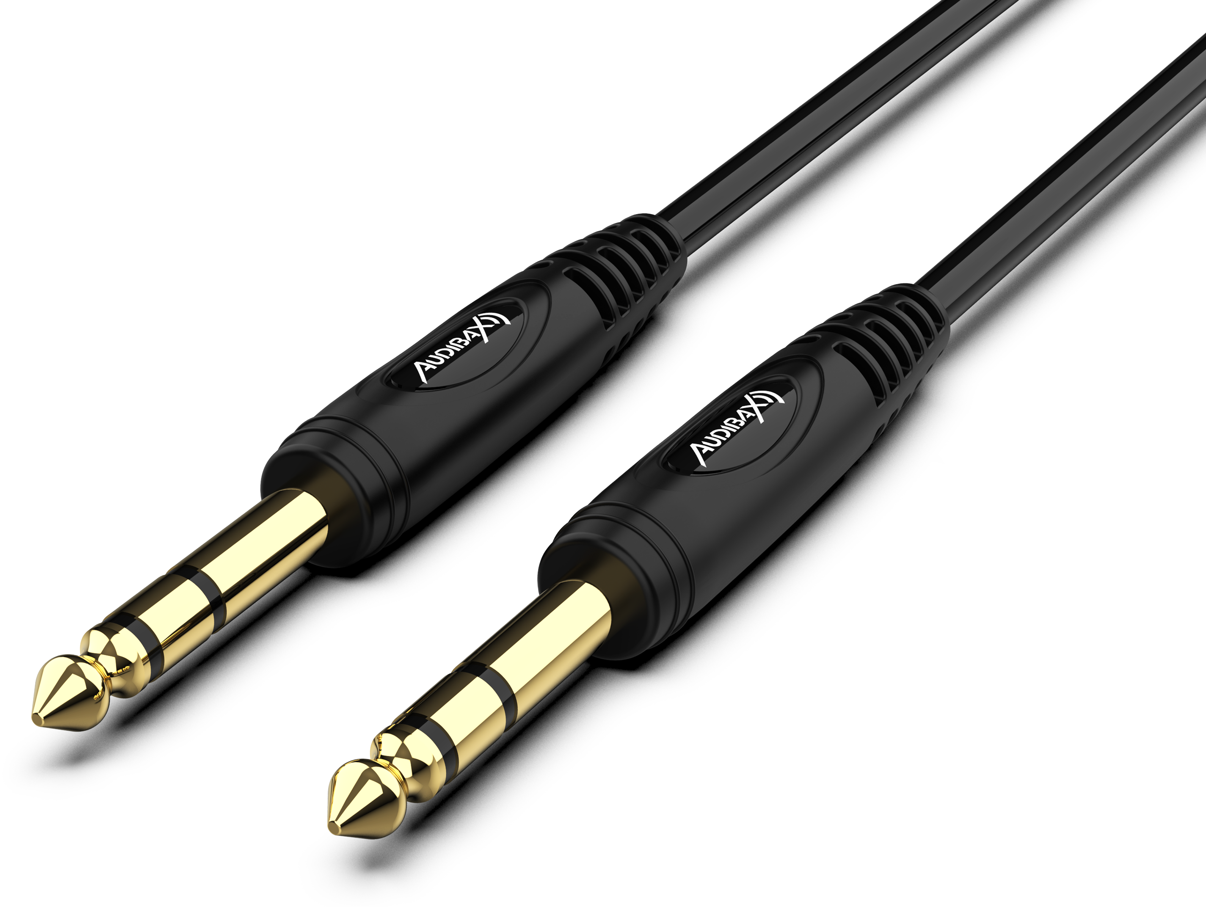 Audibax Bronze Gold Cable Jack Stereo a Jack Stereo 3 Metros Negro Bronze Gold Jack Stereo a Jack Stereo 3 Metr