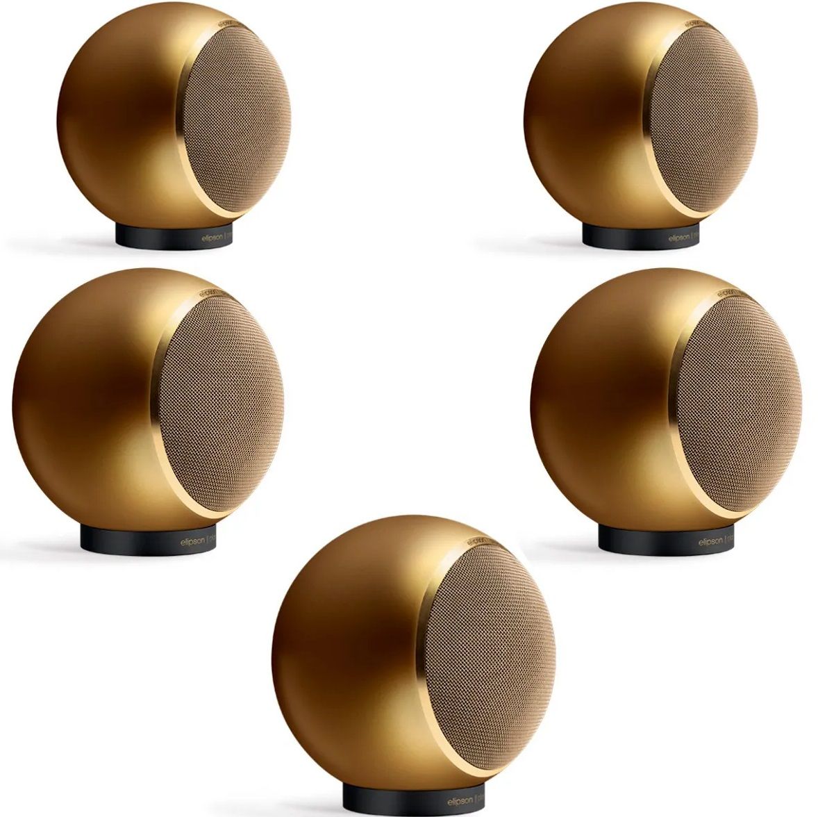 Elipson Planet M 5.0 Gold Conjunto de 5 altavoces Planet M 5.0 Gold