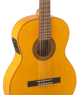 Admira ADM0840SEF Guitarra Clásica Triana Serie Flamenco Satinada Electrificada con Fishman ADM0840SEF