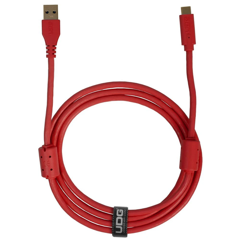 Udg U98001RD Ultimate Audio Cable USB 3.0 C-A Red U98001RD - ULTIMATE AUDIO CABLE USB 3,0 C-A RED ST