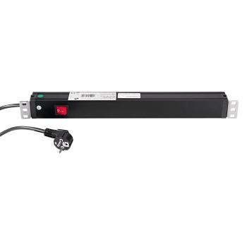 Konig y meyer 28672-000-55 caja de alimentación de 1 espacio para armarios y racks de 19