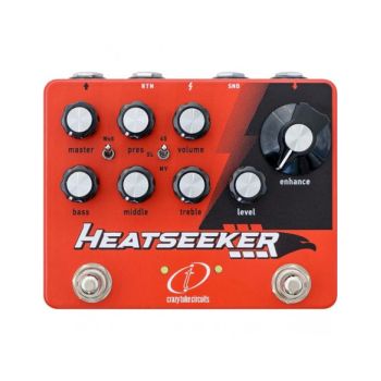 Crazy tube heatseeker pedal preamp dual