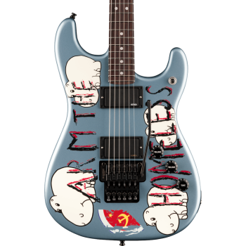 Fender tom morello arm the homeless stratocaster rw blue ice metallic
