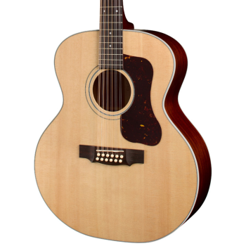 Guild f-412 natural guitarra acústica estuche incluído