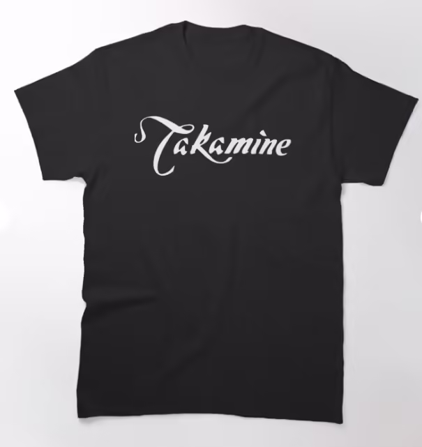 TAKAMINE YTAKTS01HBK-L Camiseta Negra (L) YTAKTS01HBK-L