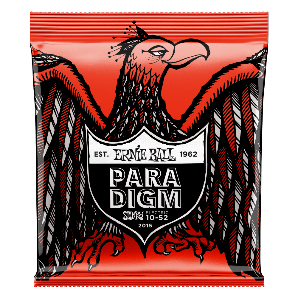 Ernie Ball 2015 Paradigm Skinny Top Heavy Cuerdas Para Guitarra Eléctrica 10-52 2015