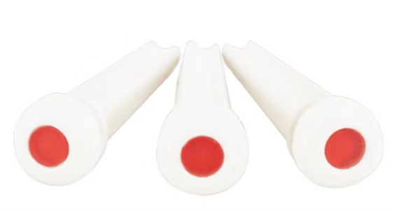 Martin SET DE CHEVILLES LIQUID METAL OS, POINT ROUGE APP0004