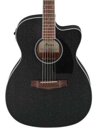 Ibanez PC14MHCE-WK Guitarra Electro Acústica Weathered Black PC14MHCEWK