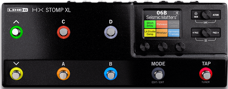 LINE 6 HX Stomp XL Pedalera Multi Efectos Para Guitarras y Bajo HX Stomp XL