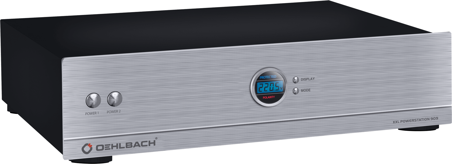 Oehlbach XXL Power St 909 Silver Regleta XXL Power St 909 Silver