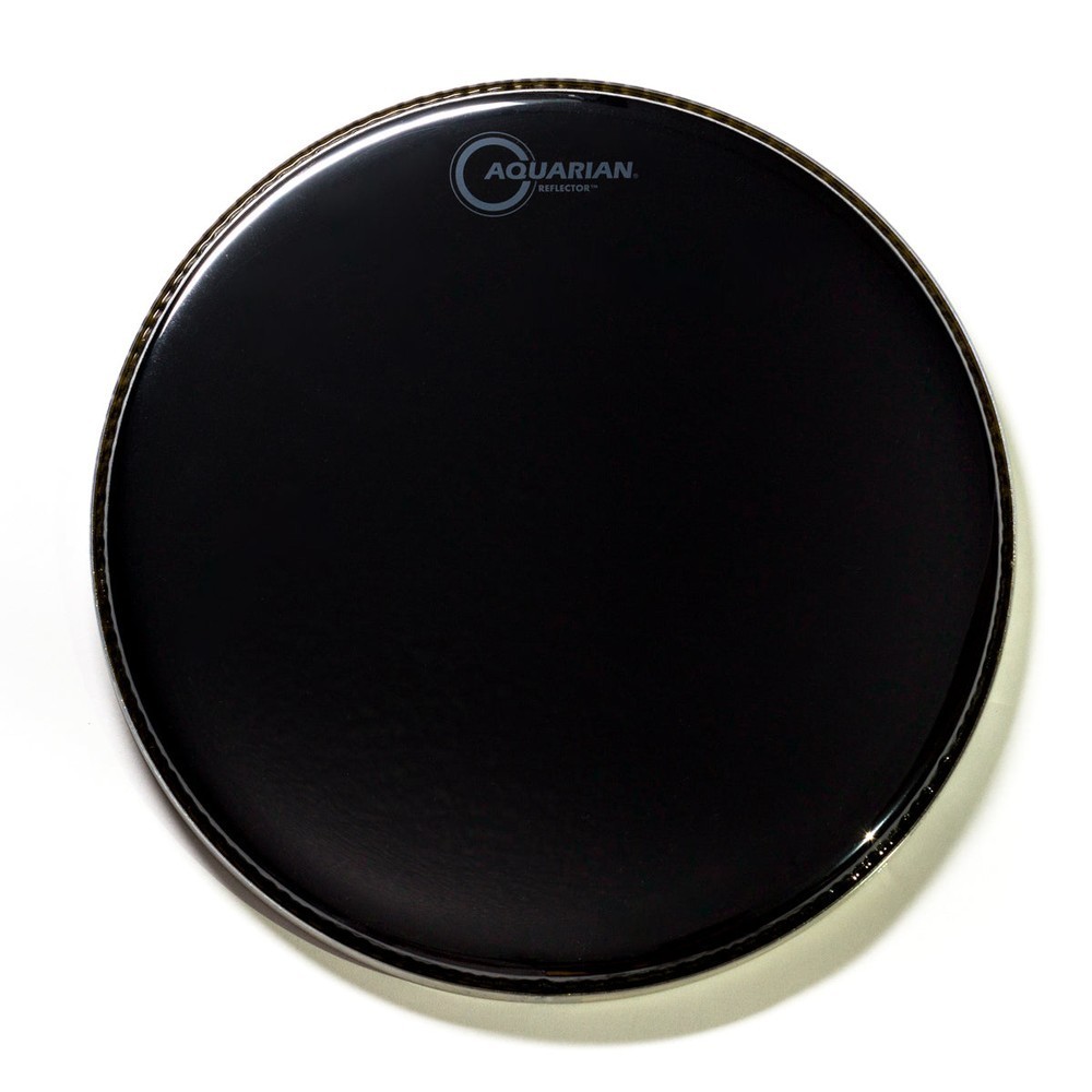 Aquarian Drumheads BLACK MIRROR REFLECTOR SUPER KICK II BD 18 REF18SK Parche Para Bombo BLACK MIRROR REFLECTOR SUPER KICK II BD 18 REF18SK