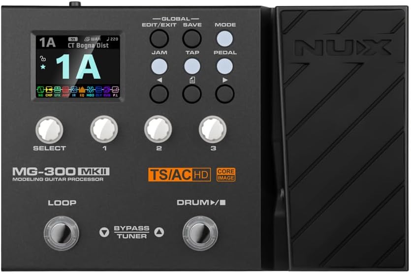 NUX MG-300 MKII Pedal Multiefectos ( REACONDICIONADO ) MG-300 MKII