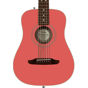 Fender california standard redondo mini fiesta red funda incluída