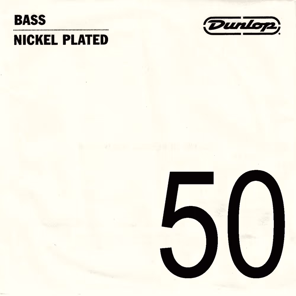 Dunlop cuerda bajo dunlop nickel entorchado .050