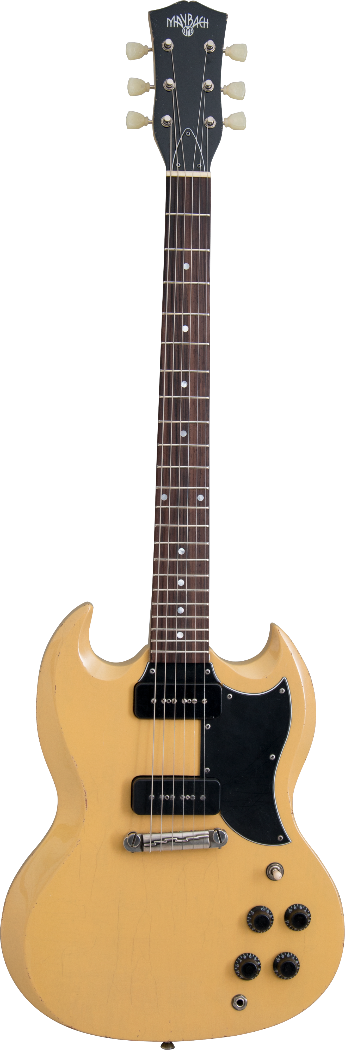 Maybach Guitars Albatroz-65-2-P90-Tv Guitarra Electrica Albatroz \'65-2 P90 Tv Yellow Albatroz 65-2 P90 TV