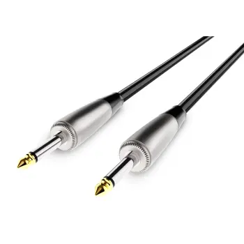 Audibax Power Amp Cable Jack Mono - Jack Mono 2 x 2,5 1,5m Cable Altavoz
