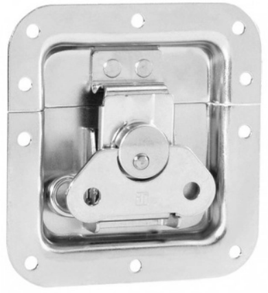 Adam Hall Hardware 17295 Cierre de Mariposa mediano sin paso Perfil Profundidad 9 mm 17295