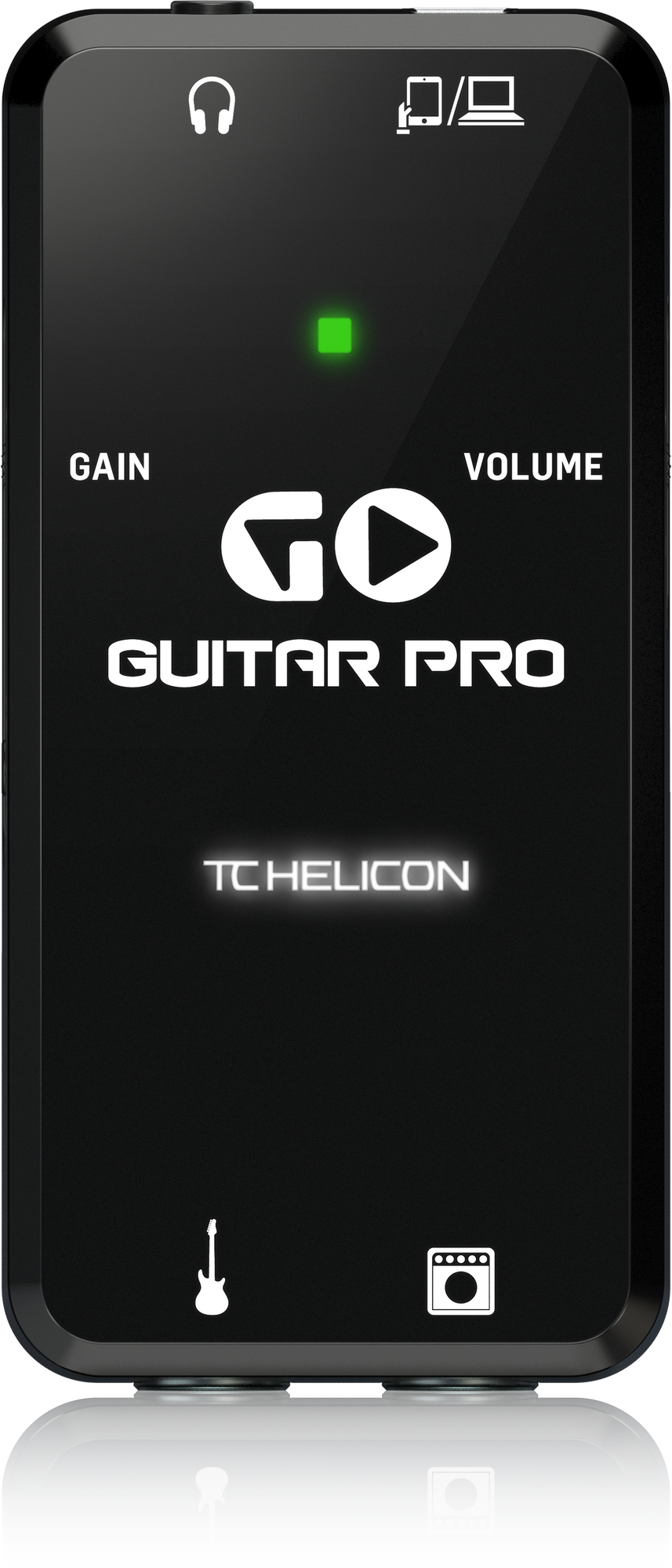 TC helicon GO GUITAR PRO. Interfaz de audio Guitarra y Bajo GO GUITAR PRO