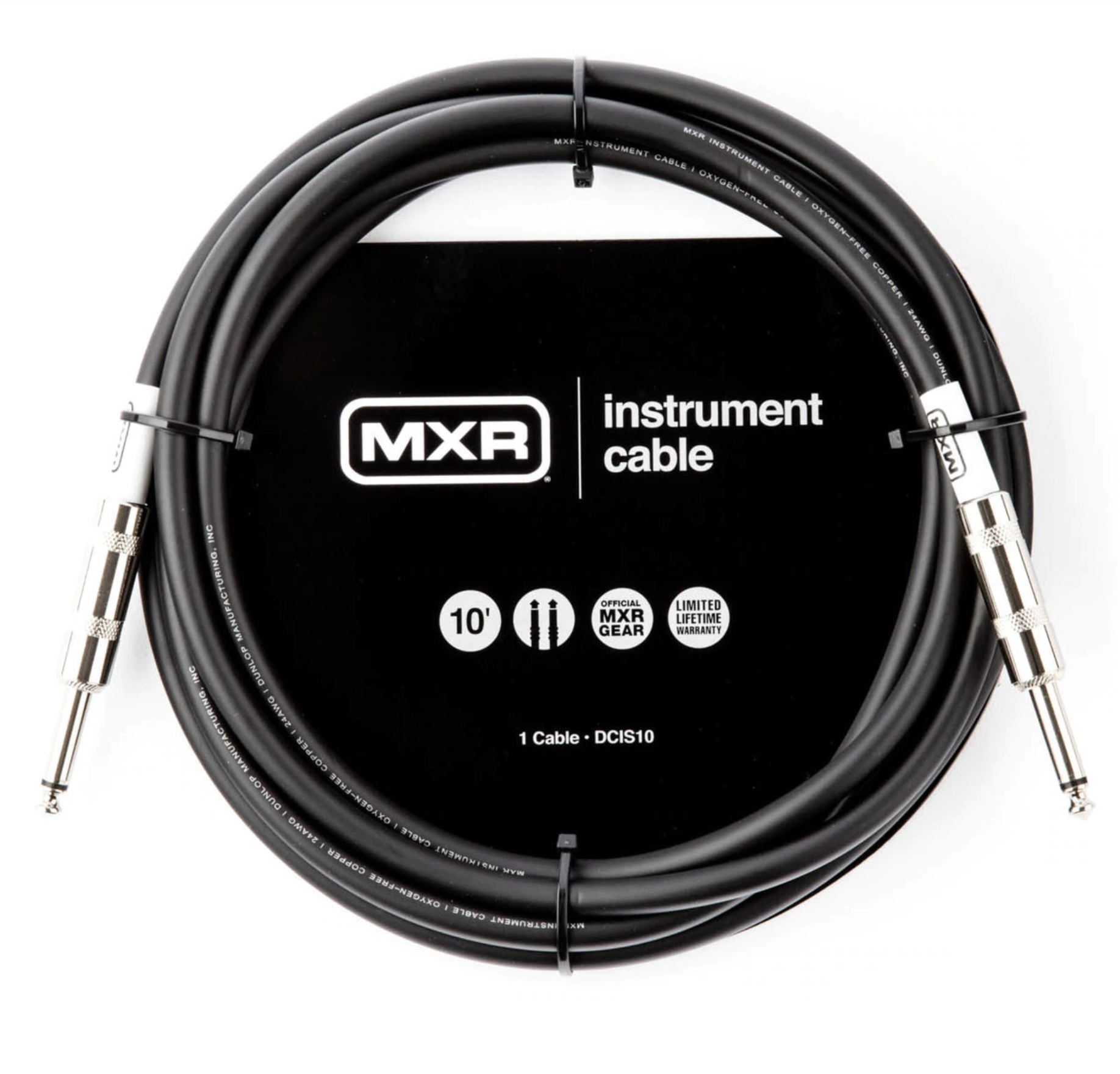 Mxr DCIS10 Jack/Jack Cable para Instrumento 3m Dcis10 Jack Jack