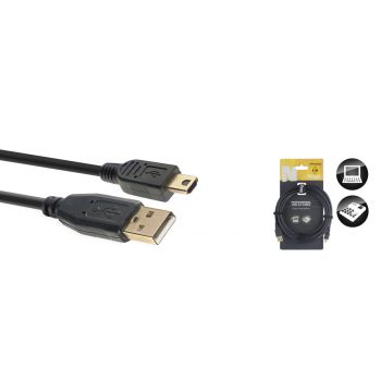 Stagg cable usb a-mini a 2.0, 5m