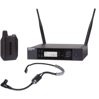 Shure glx-d+ 14r sm35 z4 sistema inalámbrico de diadema sm35 con glxd1+ y glxd4r+ 2.4 5ghz