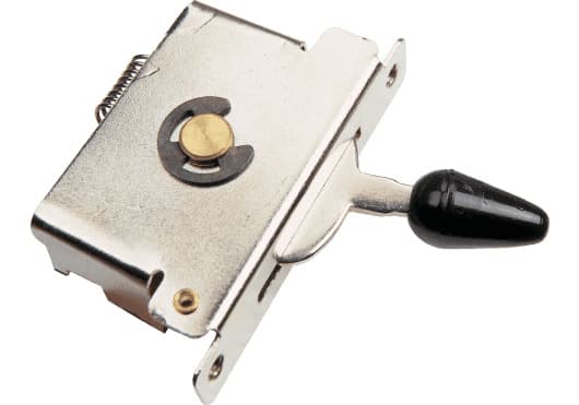 Yellow Parts Switch de 5 posiciones para Stratocaster con palanquita de color negr ADIEZ1188B