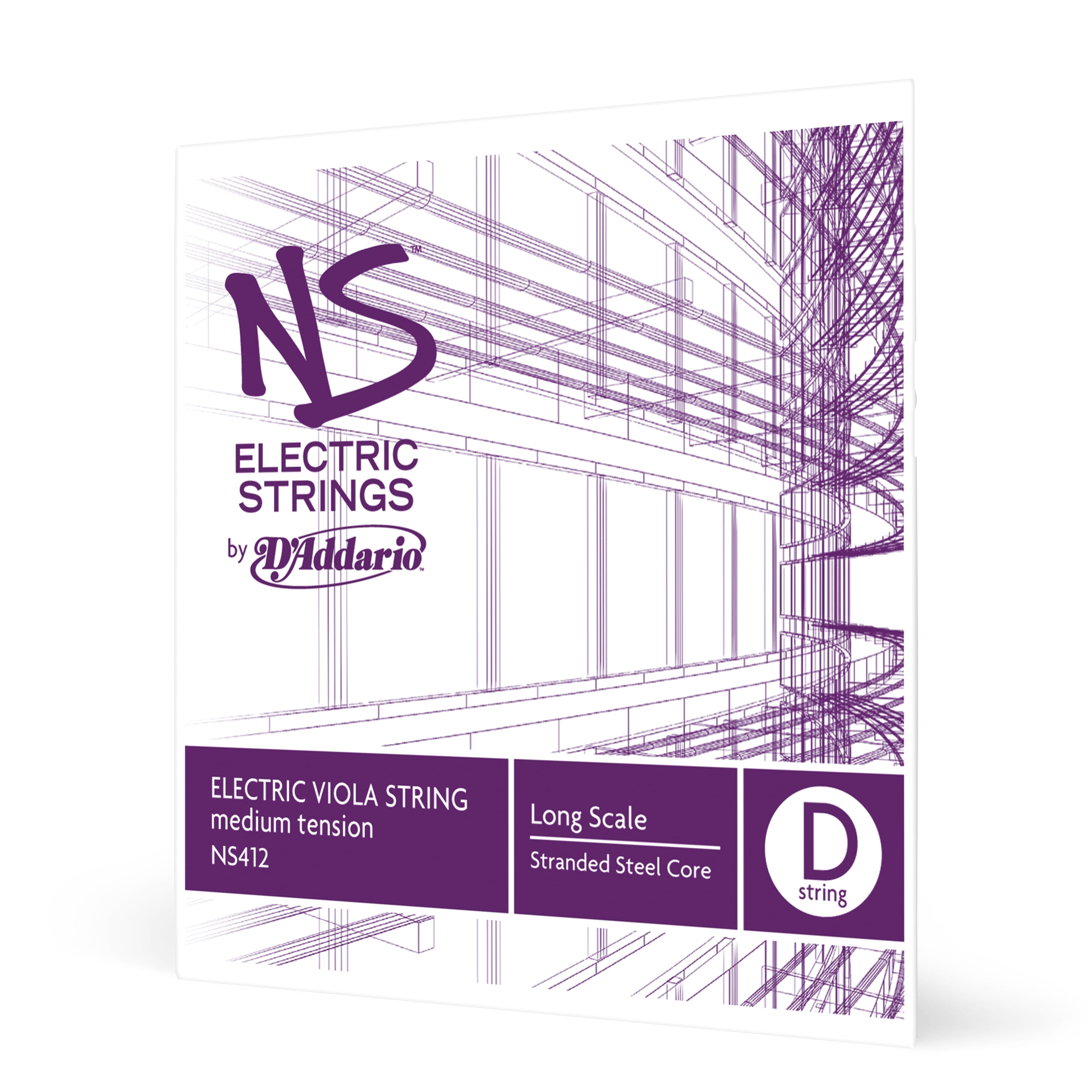 D´addario Ns Electric Viola D NS412