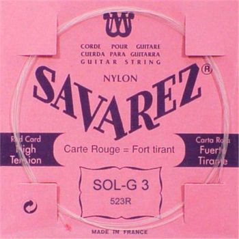 Savarez 3a carta roja 523-r