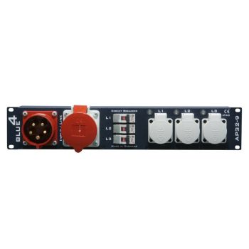 Adam hall rack pdu 9 cee fi