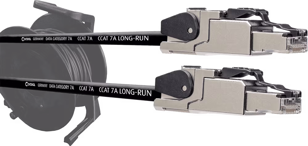 Cordial bobina cat7a rj45 - 75m