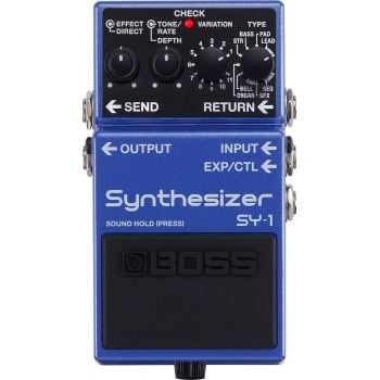 Boss sy1 pedal sintetizador