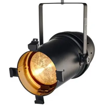 Eurolite LED PAR-64 Cob 3000K 100W Zoom Black Foco de Teatro
