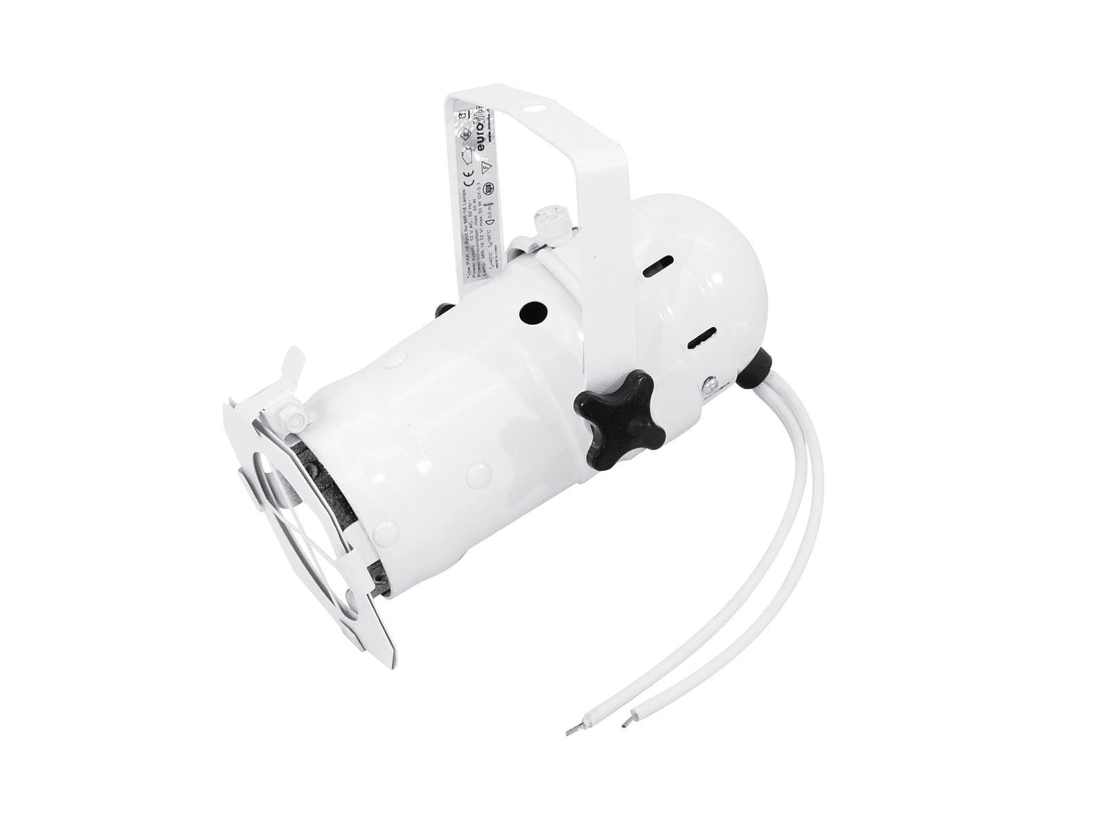 Eurolite PAR-16 Spot MR-16 Carcasa Foco White Precio Carcasa Foco White PAR-16 Spot MR-16