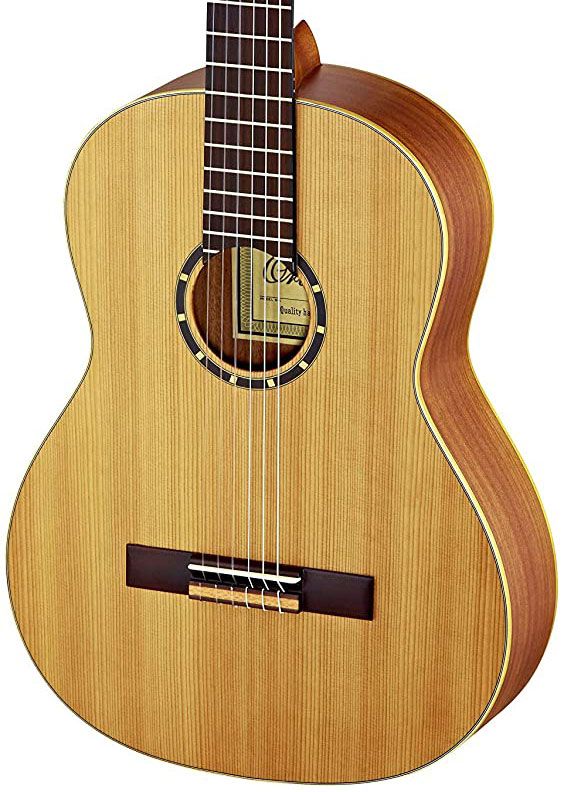 Ortega R131L Guitarra Clásica para Zurdo Family Pro 4/4 Natural R131L
