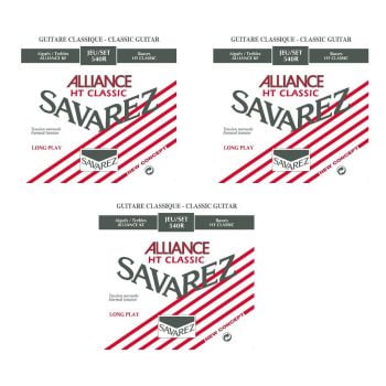 Savarez 540r alliance juego cuerdas guitarra clásica 3 juegos