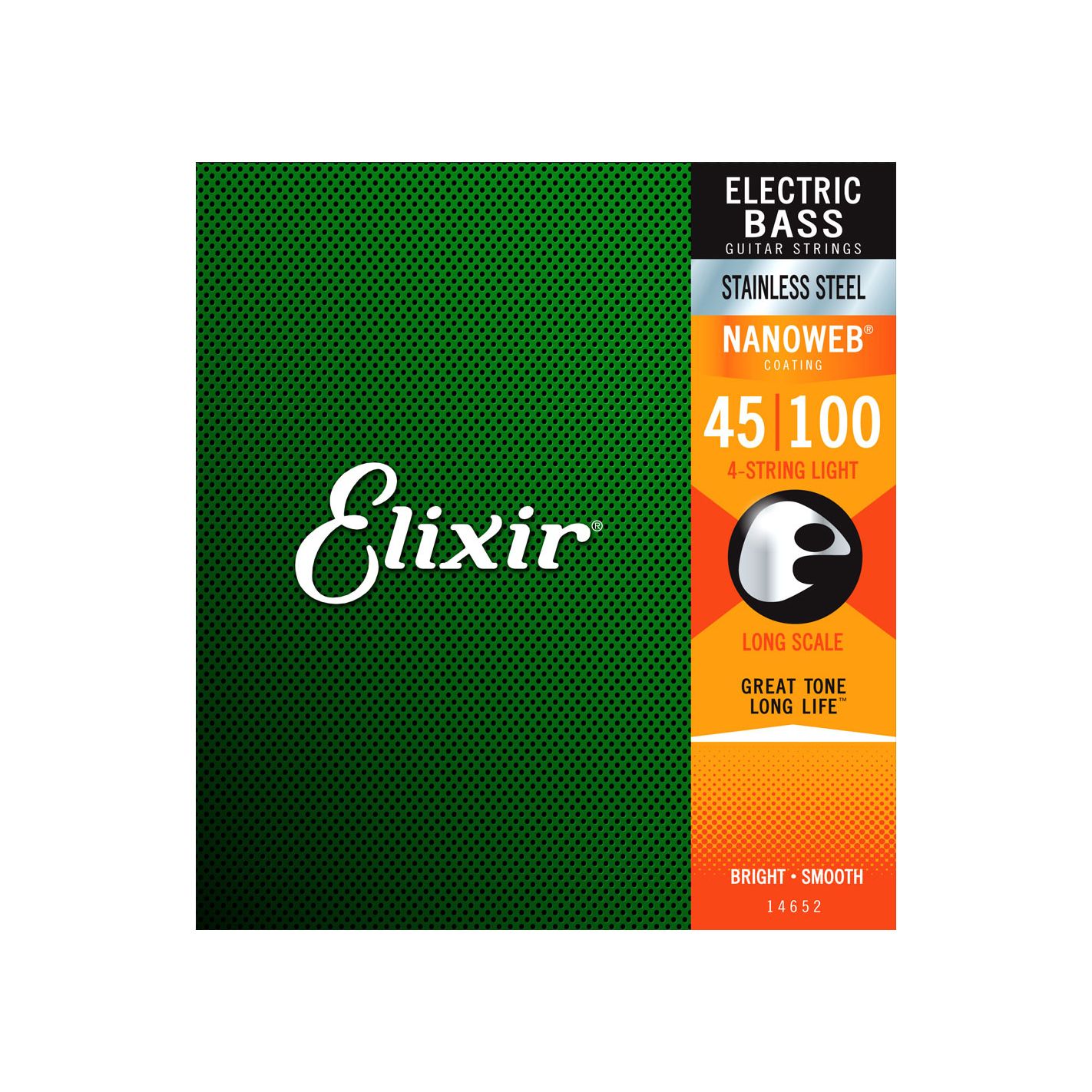 Elixir JUEGO BAJO NANOWEB S.STEEL CL 45-100 NANOWEB S.STEEL CL 45-100