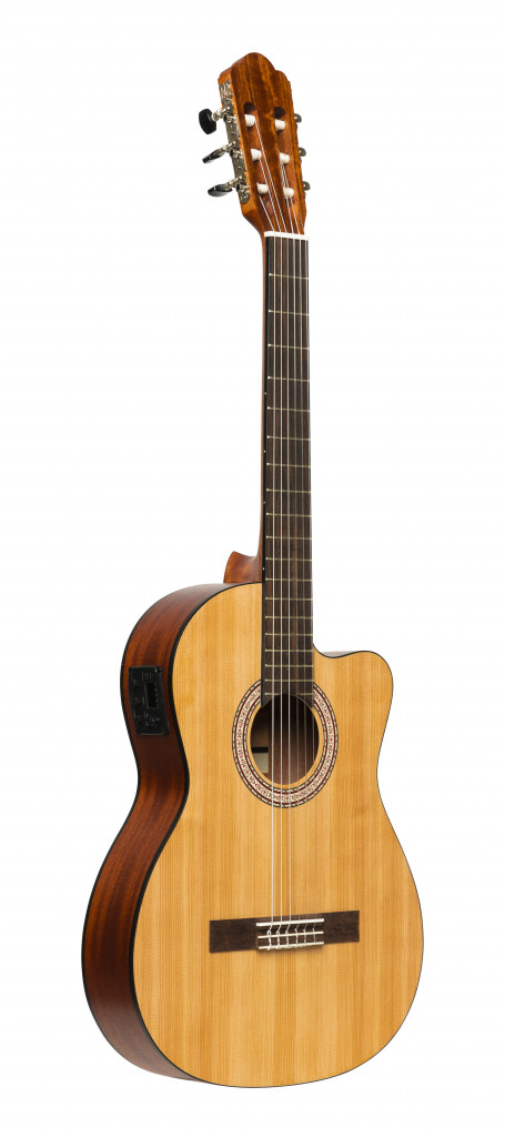 Stagg SCL70 TCE-NAT Guitarra Clasica con Preamplificador SCL70 TCE-NAT