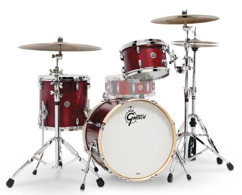 Gretsch Drums GB-E403-SM Set USA Brooklyn Bombo 20 Pulgadas Satin Mahogany Set USA Brooklyn Bombo 20 Pulgadas Satin Mahogany