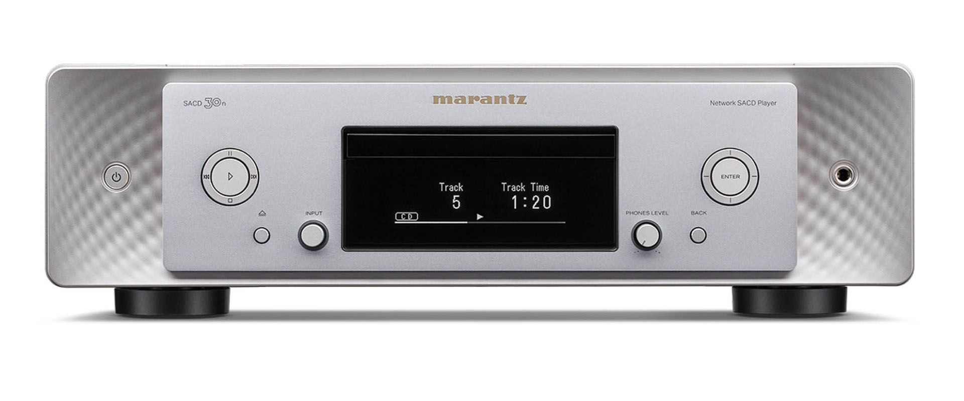 Marantz SACD30n Silver Reproductor de SACD / CD en red con HEOS incorporado SACD30n Silver