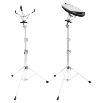 Ahead apps2 mini snare/practice pad stand, w/basket, 3 section range 23 to 48 soporte