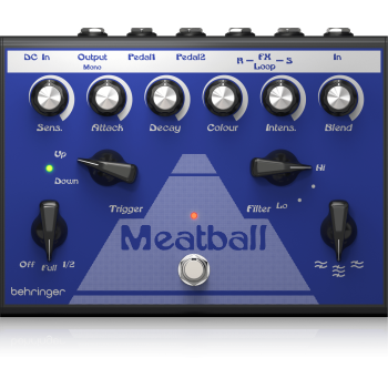 Behringer meatball pedal pedal filtro envolvente