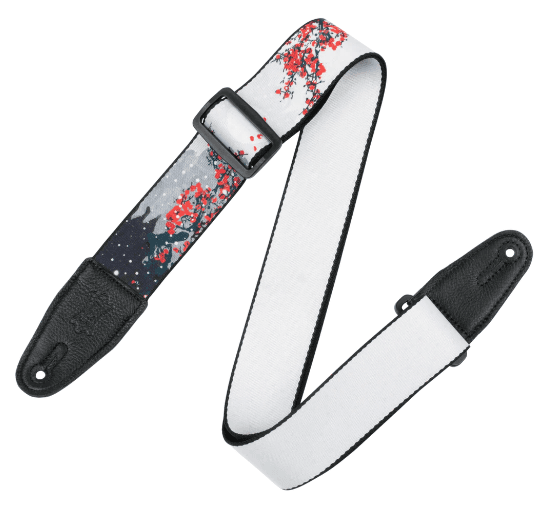 Levy's Correa Levy\'s poliéster Nature Series 2\" - Flores de cerezo y nieve Levy\'s poliéster Nature Series 2\" - Flores de ce