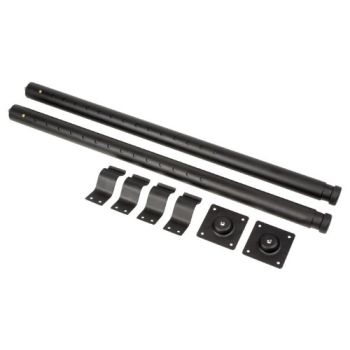 Adam hall juego de patas de mesa para telescopio de bastidor, 73 - 118 cm exten