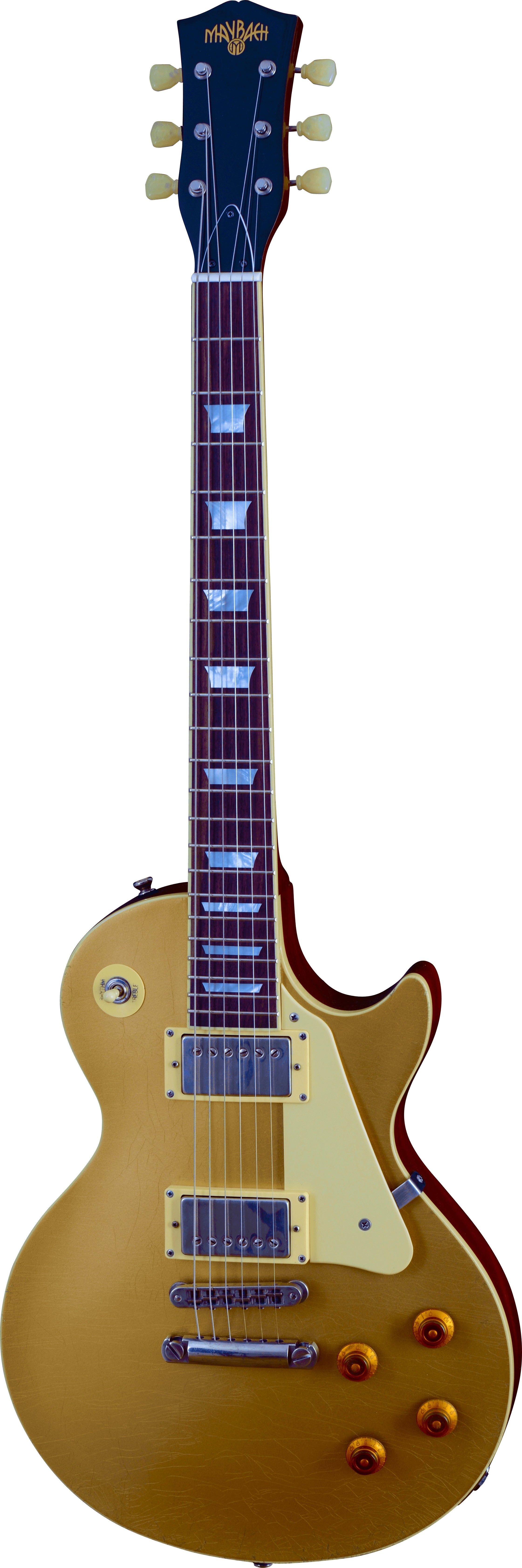 Maybach Guitars Lester Bouillon Gold - Guitarra Electrica Tipo Lp Standard ´60 Slim Lester Bouillon Gold 60