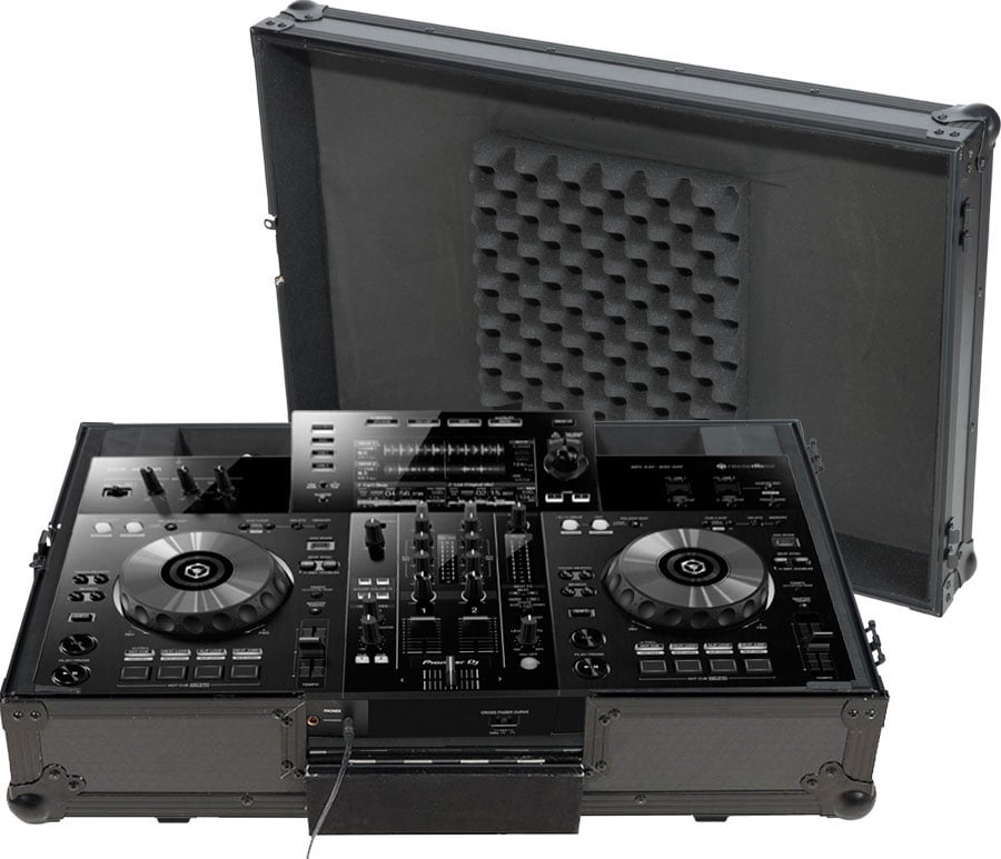 Walkasse WMC-PROX RRWBK Flight Case Midi Controller Pioneer® XDJ-RR Negra (Trolley + Ruedas). WMC-PROX RRWBK