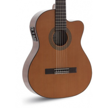 Admira juanita guitarra clásica electrificada con cutaway fishman serie estudio
