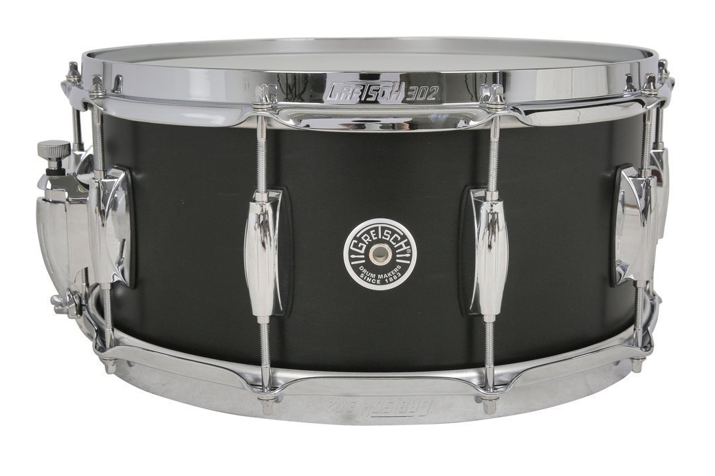 Gretsch Drums GBSL5514S1CLSBM Caja USA Brooklyn 15x5,5" Negro metálico satinado Caja USA Brooklyn 15x5,5 Pulgadas Negro metálico s