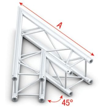Showtec fq30001hd corner heavy duty pro-30 square f truss
