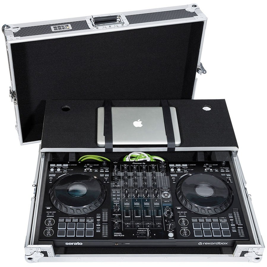 Walkasse WMC-PROFLX10LTS Flight case para Pioneer DDJ-FLX10 WMC-PROFLX10LTS